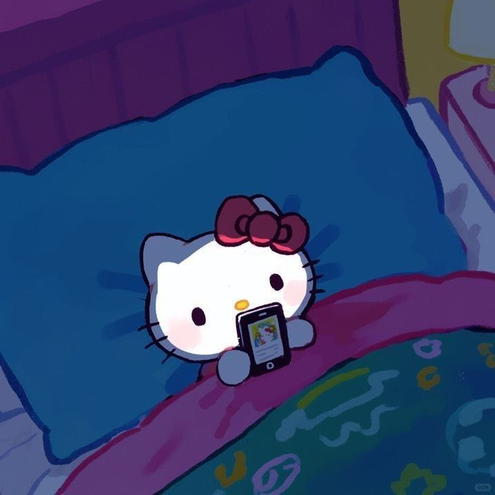 Hello Kitty with Phone